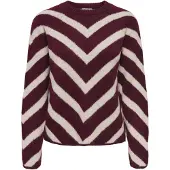ONLY "ONLELIZA L/S PULLOVER KNT NOOS" Kunstfaser, regular fit