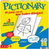 Pictionary Games PICTIONARY, Brettspiel, Zeichnung, 8 Jahr(e), 30 min, Familienspiel