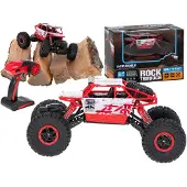 Kik Ferngesteuertes Auto RC Rock Crawler HB 2,4GHz 1:18 rot