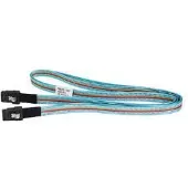 Supermicro mini SAS/mini SAS, 0,2 m, mini SAS, mini SAS, Stecker/Stecker, Schwarz, Blau, 22,9 cm (9")