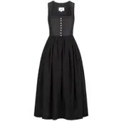 Nübler Gastrodirndl Saskia in Schwarz | Gr.: 46