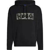 HUGO Necdysis 10273008 Blue Kapuzenpullover