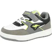 Kangaroos K-CP Bounder EV Sportschuhe Kinder Sneaker Klettschuh Grau Freizeit