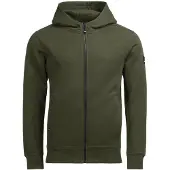 FHB QUENTIN Hoodie Jacke, oliv, 820130-15