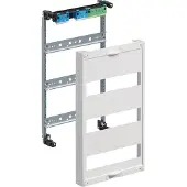 Hager UW31U Einbausatz, univ.FW, m. Hutschienen, f. Feldverteiler UP 3reihig, 450x250mm, QC