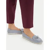 Tamaris Mokassins 1-24621-46 Hellblau 40