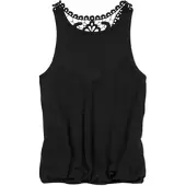 Kidsworld Tanktop "Viskose - Top," mit Spitzeneinsatz im Rücken