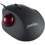 Perixx PERIMICE-517, ergonomische Trackball Maus, USB-Kabel, schwarz