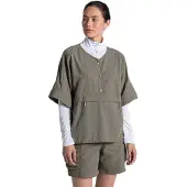 Craghoppers Nosilife Medina Short Sleeved Overhead Shirt wild olive (CZL) 34