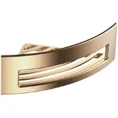 Emco system2 Eckwandkorb, verdeckte Wandbefestigung, 354500721, Farbe: Gold Poliert