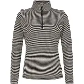 Protest Skipullover Ivory 1/4 Zip Damen Grey-M