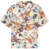 Quiksilver Kurzarmhemd "Safe Paradise", Herren, Gr. XL, bunt (garden glade interact floral), Obermaterial: 100% Viskose., Hemden Kurzarmhemd