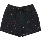 Quiksilver Badeshorts Everyday Printed Volley 15 EQYJV04219 Schwarz Regular Fit
