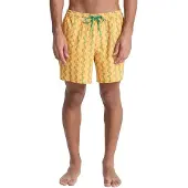 Quiksilver Badeshorts Stretch Printed Volley 16 EQYJV04217 Gelb Regular Fit