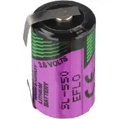 Sonnenschein Batterien Tadiran LTC SL-550/T, Herst.Nr: 1110550200 mit Lötfahnen U-Form
