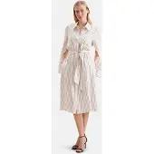 Seidensticker Sommerkleid 1/1 Kragen Gestreift