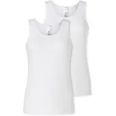 Schiesser Tanktop Damen 182906 Modern Multipacks White (2er Set)-XXXL