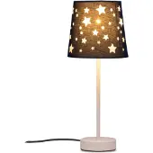 Konsimo Tischlampe "TATI", Blau, Metall