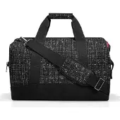 Reisenthel allrounder L, Frau, Handtasche, Groß, Reißverschluss, 6 Taschen, Schwarz