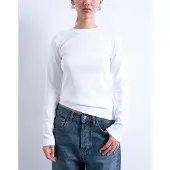Topshop Langarmshirt "TSEVERYDAY LS TOP JRS NOOS" Baumwolle, regular fit