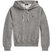 Ralph Lauren für Damen. 211971698004 Fleece-Sweatshirt Shrunken Fit grau (S), Lässig, Baumwolle