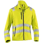 Kübler REFLECTIQ Fleecejacke PSA 2 warngelb 4XL - 1407 8339-34-4XL - warngelb