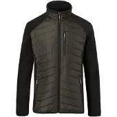Kuebler Hybridjacke oliv/dunkelgrau Gr. S
