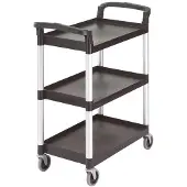 Cambro Servierwagen Mit 3 Ablagen Schwarz