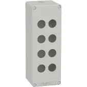 Schneider Electric XAPD4508 Leergehäuse XAP Metall grau für 8x22mm - CSA
