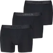 Levi's Levis Boxer "LEVIS MEN MEL WB BOXER BRIEF" ohne Eingriff, tonaler Logobund, elastisch, Cotton-Mix