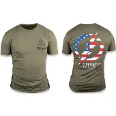 Tops knives Operator 7 T-Shirt, olivgrün, 3XL