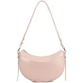 LANCASTER PARIS Halbmondtasche mit Reißverschluss Suave Ace Poudre