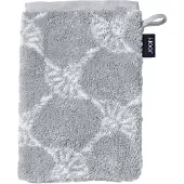 JOOP! Handtücher Cornflower Waschhandschuh Silber 16 x 22 cm