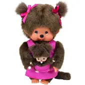 Monchhichi Mother Care Pink Girl, 20 cm, 1Stück
