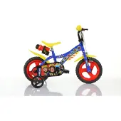 Dino Bikes Brandweerman Sam 12 Zoll 21 cm Jungen Über Treppen Blau