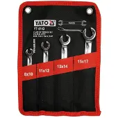 YATO YT-0143 4 Bremsleitungsschlüssel halboffen Ringschlüssel Leitungsschlüssel