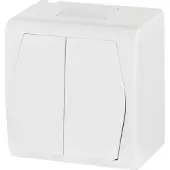 Elektro-Plast Hermes2 Hermetischer Schalter 10A IP44 weiß 1002-00