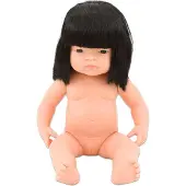 Miniland Asiatische Babypuppe 38 Cm Rosa Rosa One Size
