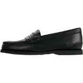Timberland Bootsschuh "CLASSIC BOAT - LOAFER SHOE", Herren, Gr. 46, schwarz (blk full grain), Leder, Schuhe Bootsschuh, Classic Boat Loaferschuh aus Premium Leder