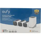Eufy Anker eufyCam E40 3er-Pack + HomeBase 3