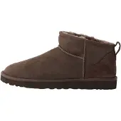 Ugg Stiefeletten aus Leder in Braun