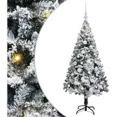 vidaXL Künstlicher Weihnachtsbaum Weiß 150 cm