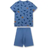 Sanetta Schlafanzug "Pyjama", Herren, Gr. 128, blau, Obermaterial: 100% Baumwolle CO., Homewear-Sets Schlafanzug
