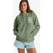 Roxy Kapuzensweatshirt "SURF STOKED HOODIE TERRY VINT", Langarm-Design, aus Baumwolle und Polyester, sportlicher Schnitt