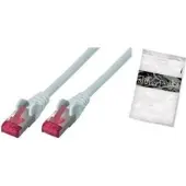 Shiverpeaks Patchkabel cat6A S/FTP PIMF Halogenfrei weiß 10m