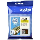 Brother LC-421Y, Gelb, 1 Stück(e), 200 Seiten, Einzelpackung