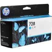HP 728 Cyan DesignJet Druckerpatrone, 130 ml, DesignJet T730 Drucker, DesignJet T830 Multifunktionsdrucker, Thermal Inkjet, Cyan, F9J67A, Singapur, 202 mm