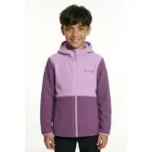 Vaude Kapuzenfleecejacke "Kids Pulex Hooded Jacket II" mit Kapuze mit Kapuze, atmungsaktives Material, mit Eingrifftaschen