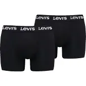 Levi's Levis Boxershorts "LEVIS MEN REPEAT LOGO BOXER BRIEF 2P" ohne Eingriff, Logobund, elastisch
