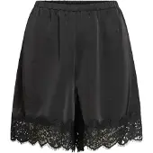 Vila Viklara Spitzensaum Shorts